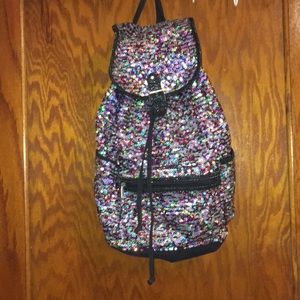JUSTICE SEQUIN BACKPACK
